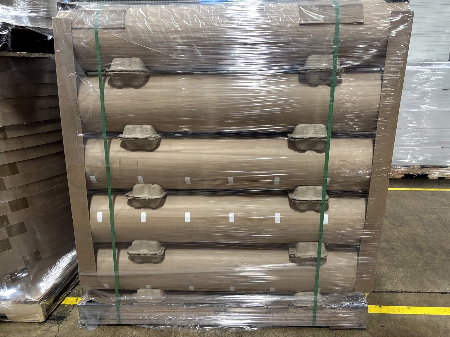 Finished rolls of steel interleave paper converted by Paper Dimensions